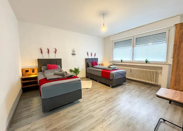 Serviceroom24 - 1 In Wlan - Smart-tv - 24-7 Check-in Und Kueche Apartman Gladbeck